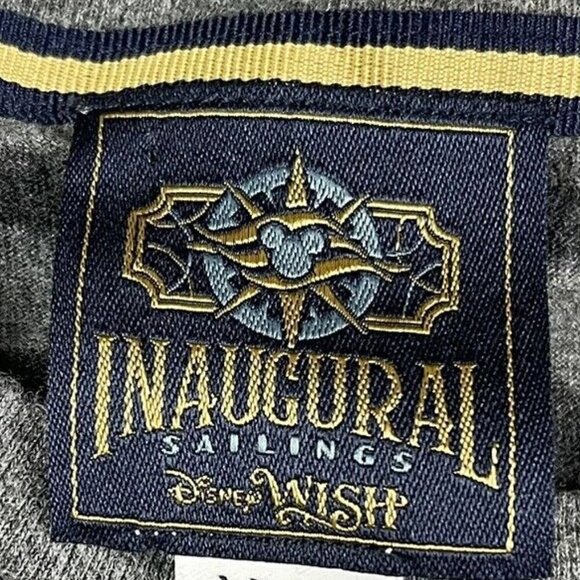 Disney Cruise Line (DCL) - Disney Wish "Inaugural Sailings" Shirt for Men - Picture 5 of 7